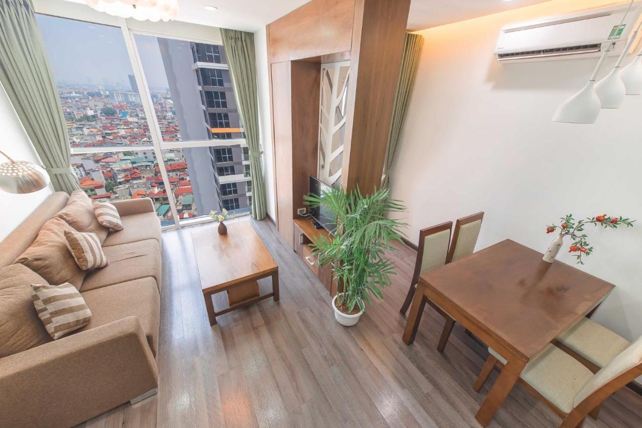 Canvas Cau Giay Apartments Hanoi Buitenkant foto