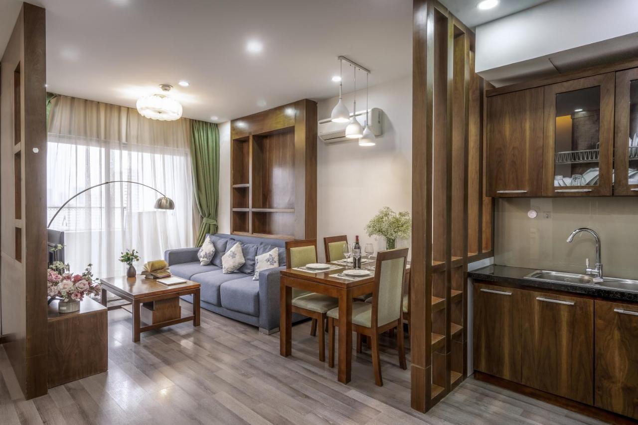 Canvas Cau Giay Apartments Hanoi Buitenkant foto