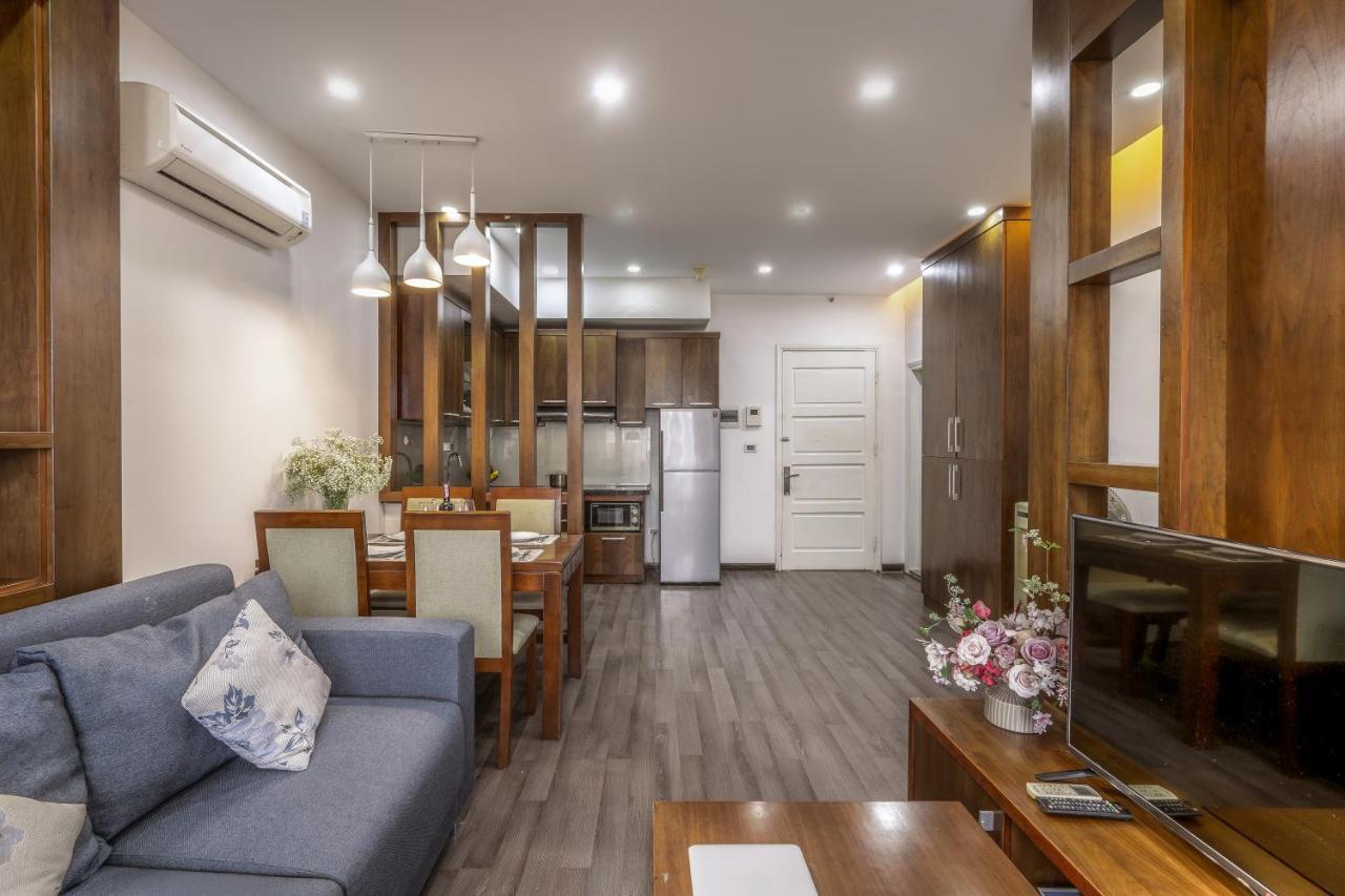 Canvas Cau Giay Apartments Hanoi Buitenkant foto