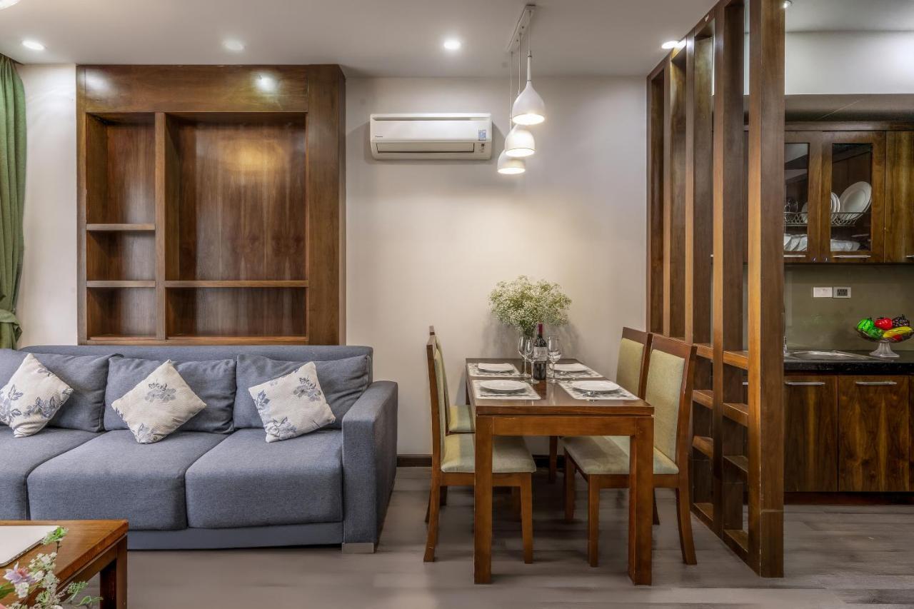 Canvas Cau Giay Apartments Hanoi Buitenkant foto