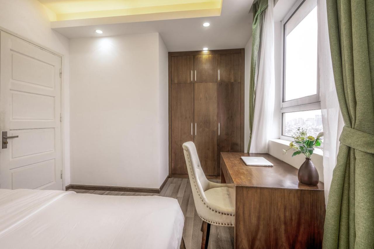 Canvas Cau Giay Apartments Hanoi Buitenkant foto