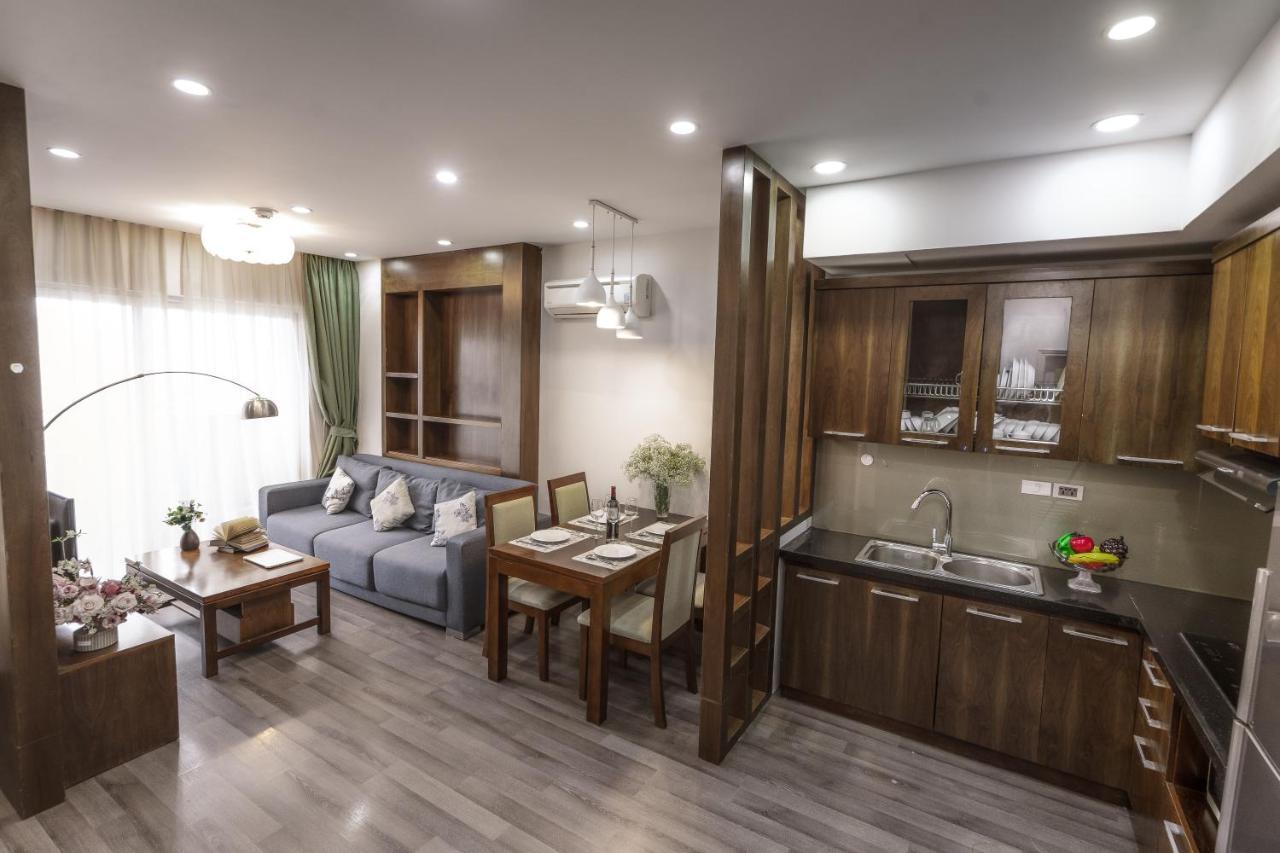 Canvas Cau Giay Apartments Hanoi Buitenkant foto