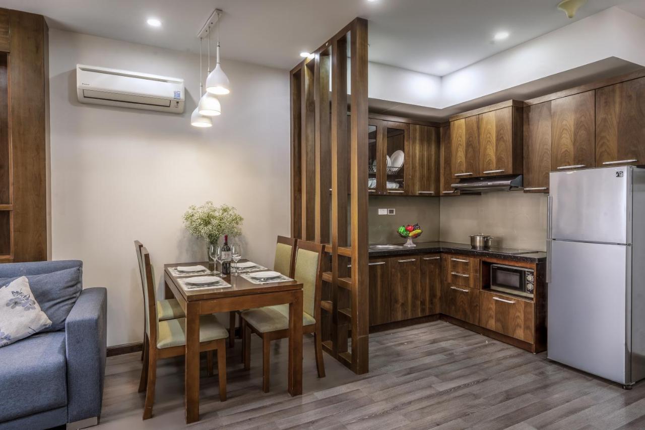 Canvas Cau Giay Apartments Hanoi Buitenkant foto