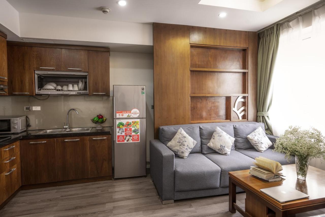 Canvas Cau Giay Apartments Hanoi Buitenkant foto
