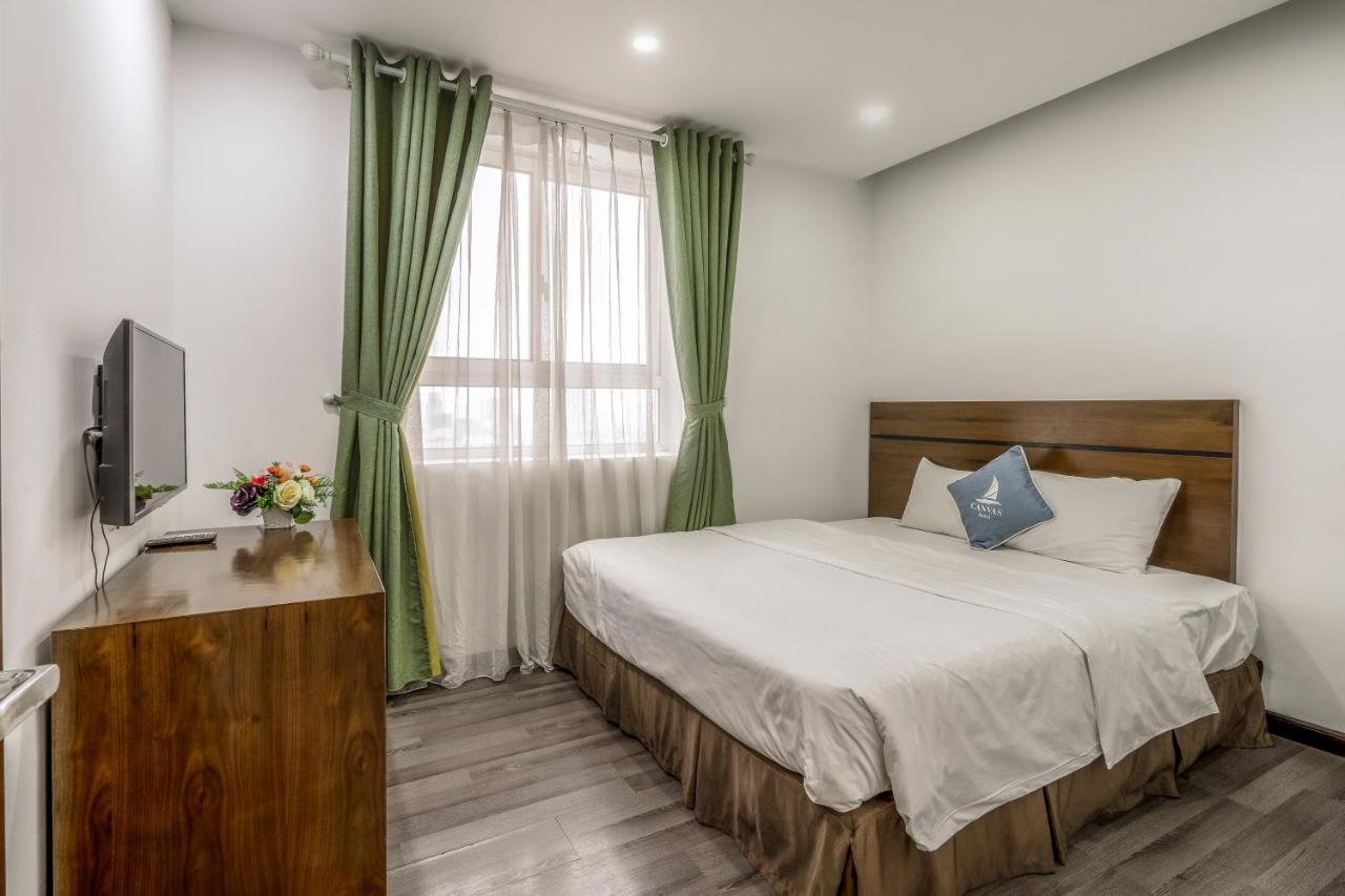 Canvas Cau Giay Apartments Hanoi Buitenkant foto