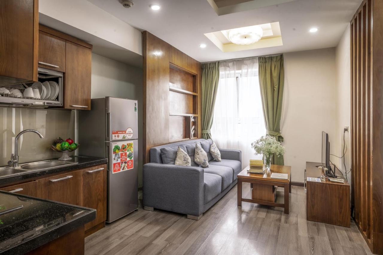 Canvas Cau Giay Apartments Hanoi Buitenkant foto