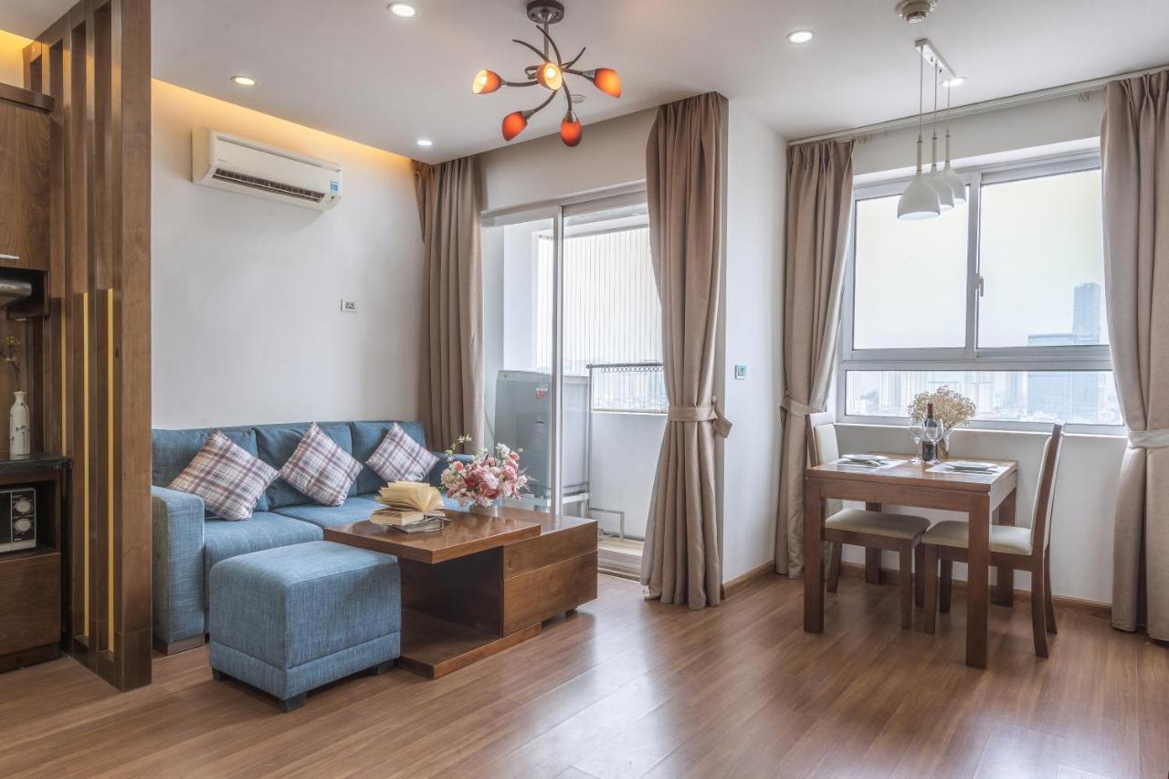 Canvas Cau Giay Apartments Hanoi Buitenkant foto