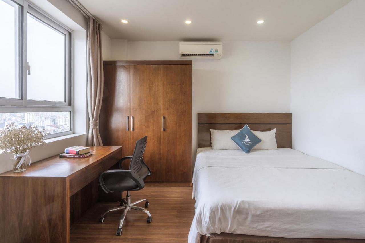 Canvas Cau Giay Apartments Hanoi Buitenkant foto