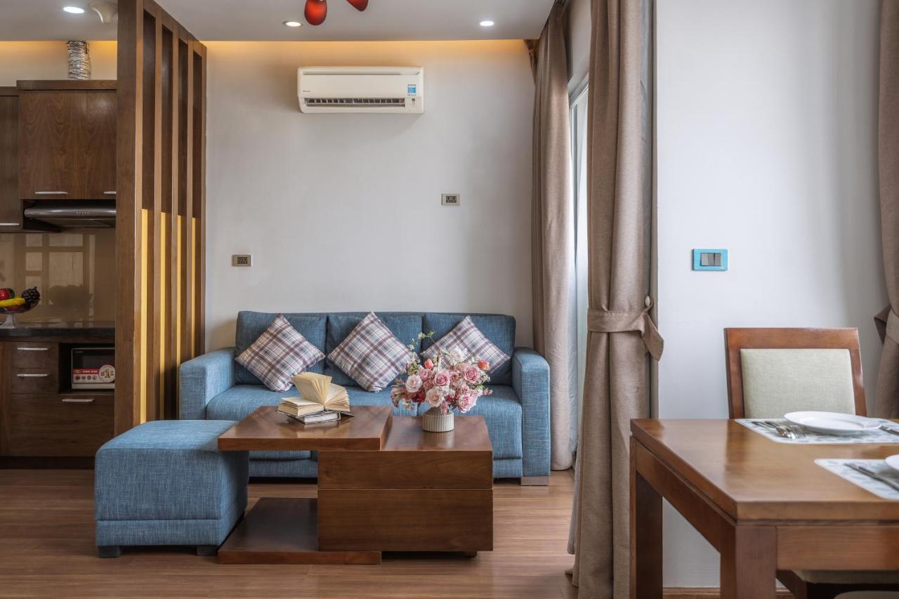 Canvas Cau Giay Apartments Hanoi Buitenkant foto