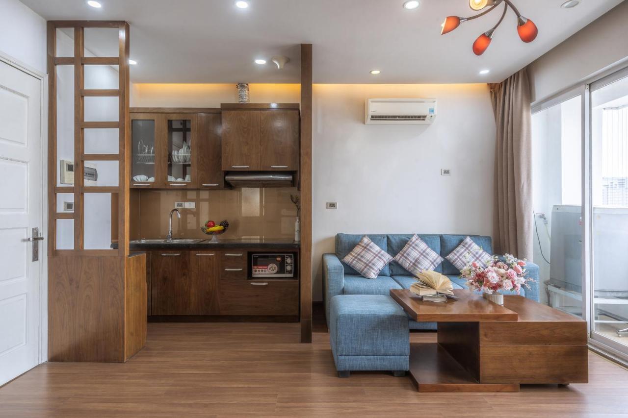 Canvas Cau Giay Apartments Hanoi Buitenkant foto